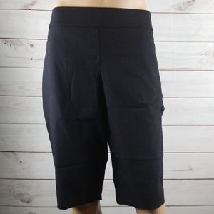 BRIGGS Shorts 18W 22W Black Slimming Comfort Waist